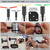17 Pcs Hydraulic Cylinder Repair Tool Kit for Skid Steers, Loaders, Backhoes, Tractors | Tools Set with Gland Spanner Wrench, U-Seal Installer, Seal Puller & Smooth type Piston Ring Compressor