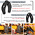17 Pcs Hydraulic Cylinder Repair Tool Kit for Skid Steers, Loaders, Backhoes, Tractors | Tools Set with Gland Spanner Wrench, U-Seal Installer, Seal Puller & Smooth type Piston Ring Compressor