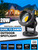 SUNVIE 20W Outdoor LED Spotlight with Photocell Sensor 120V Waterproof Dusk to Dawn Landscape Lighting 3000K Warm White Spot Lights Outdoor for Yard Flag Tree Garden Decor 6 FT Cord with US 3-Plug in