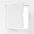 ECOPRO VENT 4" x 4" White Plastic Access Panel. Service Shaft Door Panel. Plumbing, Electricity, Heating, Alarm Wall Access Panel for Drywall. Bathroom Services Access Hole Cover.