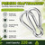 High-PQ 50PCS Carabiner Clip,Heavy Duty Spring Snap Hook,2IN(M5)