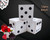 Eylola 12 Pcs White Dice Favor Boxes 6 x 6 x 6 Inch dice Boxes Bulk for centerpieces Casino Party Decorations Game Night Decorations Casino Themed Party Goodie Boxes Gift Box