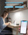 ASOKO 16Inch Under Cabinet LED Workbench Light Plug in Dimmable 6000K