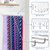 【2 in 1】 2 Pack Tie Organizer Belt Organizer Wall Mounted, Space Saving Tie Rack Belt Hanger for Closet with 24 Storage Hooks, Belt Tie Holder for Closet Organizer Storage White