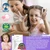 Kids Makeup Sets for Girls - 52 PCS Safe and Washable Makeup for Kids, Real Toddler Makeup Kit with Cosmetic Case, Girls Toys Age 4-12, Princess Toys Birthday Gifts(Dark Purple)