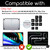 (2-Pack) MacBook Pro 16 Tempered Glass Screen Protector for MacBook Pro 16 Inch ( M5, M4, M3 M2, M1 Pro / Max Chip, 2026-2021) -16.2", Bubble Free & Ultra Clear & 9H Hardness & Automatic Adsorption