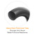 Heavy Duty 10x2.50 Thicker 40% Butyl Inner Tube with CR202 90° Bent Valve Stem, 10 Inch Smart Self Balancing Electric Scooter Tire Tube Fit for 36v 48v 400w 500w 800w Hub Motor (Pack of 2)