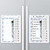 Chore Chart for Kids Dry Erase Chore Board ADHD Tools for Kids to Do List Checklist Task Board Routine Chart Planning Board for Fridge with 10 Sliders and Magnetic Marker, White and Blue, 2 Pack
