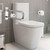 Toilet Grab Bar 24 Inch,YuanDe Flip Up Grab Bar with Paper Holder