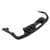 HECASA Diffuser Compatible with 18-22 Mustang Bumper Lip Spoiler Splitter
