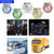 30mm Latching Push Button Switch Big Button White DPDT/SPDT Waterproof IP67 with 24V LED Metal Stainless Steel Start Switch 1.18" Mounting Hole with Socket