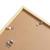 eletecpro Vinyl Record Frame, 12.5 x 12.5 in, Wood Beige, 4 Pack