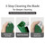 Bufccy Baby Hair Clippers IPX7 Waterproof for Autism & Children & Adults