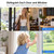 FullHouse Door Chime When Door Opens, Wireless Door Sensor Entry Alarm