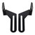 2Pcs Bench Grinder Tool Rest For 150/200 Type Grinder, Metal Backing Plate Washer Pad Accessories, Safety Guard Shield Set, Left & Right Grinders Support