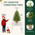 Alupssuc 3ft Prelit Artificial Mini Christmas Tree for Tabletop Desk Decor