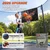 Trampoline Basketball Hoop Attachment, with 3 Basketballs and Pump & Hooks, Easy to Install, Universal Accessories Goal Game Fits 8 10 12 14 15 16 FT Trampoline Indoor Outdoor