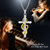 APOTIE Sterling Silver Music Pendant Necklace Treble Clef Note Symbols Sunflower Faith Cross Musical Jewelry Gift for Women Music Lovers (Cross Gold Treble Clef Note)