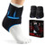 Welnove Achilles Tendonitis & Ankle Brace – Heel Lock Support for Ankle Dorsiflexion Relief, Adjustable Achilles Tendon Support Compression Pad for Men Women Heel Protectors (1 Pair,Size S, Black)