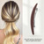 Large Hair Barrettes for Women 3.5 Inch French Hair Clips No Slip Matte Barrettes for Thick Thin Hair 3 Pack