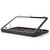 Portable Card Show Display Case 34"x22", Aluminum Trade Show Display Case with Acrylic Side & Handle & Support Rod, Large Lockable Tabletop Showcase for Sports Graded Cards