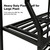 Hongsane Metal Heavy Duty Plant Stand Indoor Outdoor,30" L×13" W×35" H 3-Tier Tall Plant Stands,Outside Plant Shelves for Large Pots,Black Plant Holder for Living Room,Bedroom,Balcony,Patio