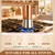 Stainless Steel Moka Pot, 12-Cup Stovetop Espresso Brewer, 600ml Rose Gold
