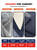 Halloween Cosplay Costume With Thick Argyle Sweater Vests, Afro Fluffy Wigs