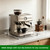 AIMOLLY Acrylic Appliance Slider with Rubber Wheels - 13" x 14" Clear Sliding Tray for Heavy Kitchen Appliances, Coffee Maker Slider Tray for Counter Countertop Moving Roller Mat (Clear, 13" x 14")