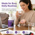 QLONU Elvera Elderberry Gut Support with 1200mg Elderberry Extract, Vitamin C and Zinc | Daily Immune & Digestive Balance for Everyday Wellness & Healthy Metabolism 90 Capsules
