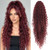 XIXISNOW 30 Inch Curly Ponytail Extension Drawstring Claw Clip in Synthetic