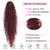 XIXISNOW 30 Inch Curly Ponytail Extension Drawstring Claw Clip in Synthetic