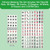 Sahteg 1.2-inch Traditional Chinese Mahjong Set with Racks 中式麻将 for Family Night, 144pcs Melamine Mahjong Tiles with Green Back, Mah Jong Set with Mat Dice Storage Bag for Gathering, Party, Camping