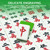 Sahteg 1.2-inch Traditional Chinese Mahjong Set with Racks 中式麻将 for Family Night, 144pcs Melamine Mahjong Tiles with Green Back, Mah Jong Set with Mat Dice Storage Bag for Gathering, Party, Camping