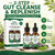 Wild Harvest Gut Cleanse, Blend Fulvic Acid, Wormwood, Clove & Neem Extract, Balance & Replenish Gut Health, Ingredients, Free From Gluten and Soy, Non-GMO, Gluten - Free for Men & Women, 2x1 Floz