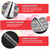9 Pocket Trading Card Binder Fits 900 Cards, Portable Card Collector Ablum