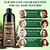LASRWUP Brown Hair Dye Shampoo for 100% Gray Hair Coverage
