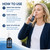 2PCS Iodine Nasal Spray, 60ml Fine Mist Nasal Iodine Spray with Fulvic Acid, Cleanses & Refreshes Nasal Passages, Ideal for Dry Air, Travel & Daily Adult Nasal Care