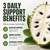 SIMPLY SOURS Soursop Gummies, 2000mg Graviola Extract, Plant-Based Daily Wellness Supplement for Digestion, Immune & Antioxidant Support, Vegan, 60 Gummies