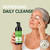 NOVEHA Tea Tree Oil Foaming Gentle Cleanser | Therapeutic Daily Skincare For Eyelash & lids, Eye Irritations, Stye Eyes, Skin Dryness, Moisturize with Organic Ingredients, All Types, 3.38 Ounce