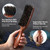 BESTOOL Hair Brush, Boar Bristle Hair Brush for Women Men Children Smoothing & Styling, Natural Boar Bristle Brush for Thin, Fine Hair, Improve Hair Texture (Natural)