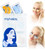 MyHalos Patented Eye Ice Pack for Puffy Eyes Set - Under Eye Masks for Dark Circles and Puffiness- 24 Eye Patches for Wrinkles - Under Eye Ice Pack With Under Eye Patches - Cold Eye Mask for Puffiness