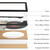 eletecpro LP Record Frame, Double Display, Black, 16x32, Pack of 1