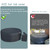 79''x28.3'' Round Insulated Hot Tub Cover with Dedicated Pump Cover