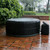 79''x28.3'' Round Insulated Hot Tub Cover with Dedicated Pump Cover