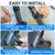 Rollator Walker Replacement Knob 2 PCS Replacement Arm Adjustment Knobs