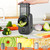 Electric Cheese Grater Rotary Slicer-One-Touch Control Vegetable Slicer, Nuts Grinder Cheese Shredder for Home Kitchen Use, 6 Replaceable Stainless Steel Blades(Black)