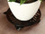 2 Packs 16 inches Extra-Large Metal Plant Caddy with Wheels Heavy-Duty Iron Rolling Plant Stand with Casters Indoor Outdoor Wheeled Plant Roller Base Pot Movers Plant Dolly Coaster Trolley Black