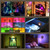 UNUSROOM Rechargeable RGB Puck Lights with Remote Control, Wireless Under Cabinet Lighting,13 Color Changing Lights with Dimmer, Timer,2000mAh Battery Operated Tap Lights for Kitchen
