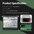 XR06CX-4N1F1 Temperature Controller with NTC Temperature Sensor Probe Compatible with Dixell XR06CX-4N1F1 Temperature Thermostat Fit for 120V 50-60Hz Commercial Refrigerators/Freezer (with Clasp)